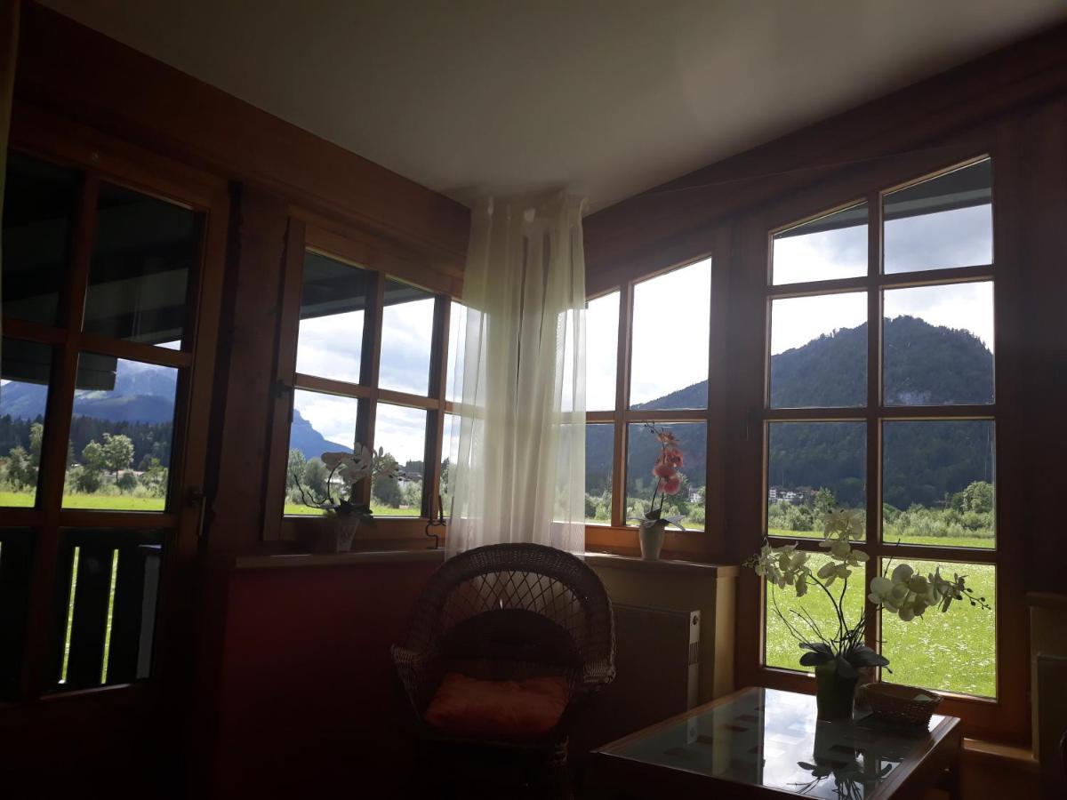 Ferienwohnung Orchidee Kössen Exteriör bild